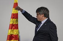 Carles Puigdemont à Barcelone, jeudi 8 août 2024.