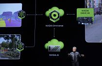 Presidente e Diretor Executivo da Nvidia Corporation, Jensen Huang, discursa na exposição Computex 2024, em Taiwan, em junho deste ano