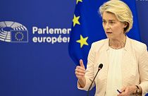 Ursula von der Leyen, presidenta de la Comisión Europea.