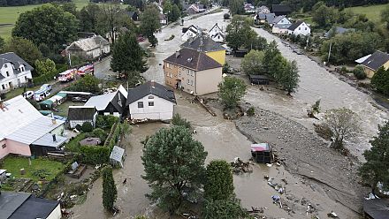 Heavy rains cause devastating floods in Czech Republic