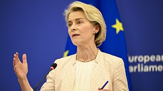 Die Präsidentin der Europäischen Kommission Ursula von der Leyen