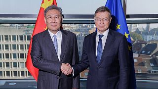 Wang Wentao, Ministro do Comércio da China, reuniu-se com Valdis Dombrovskis, Comissário Europeu para o Comércio, em Bruxelas.