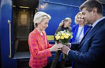 Ursula von der Leyen in Kiew, 20. September 2024