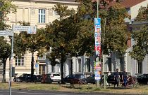 Manifesti dell'AfD deturpati a Potsdam