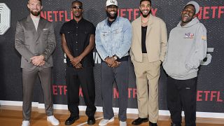 Basketball stars take to the red carpet for Netflix 'Starting 5' premiere