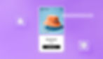 Mobile view of a product page featuring a bucket hat. Icons around the screen indicate that it is safe and secure.
