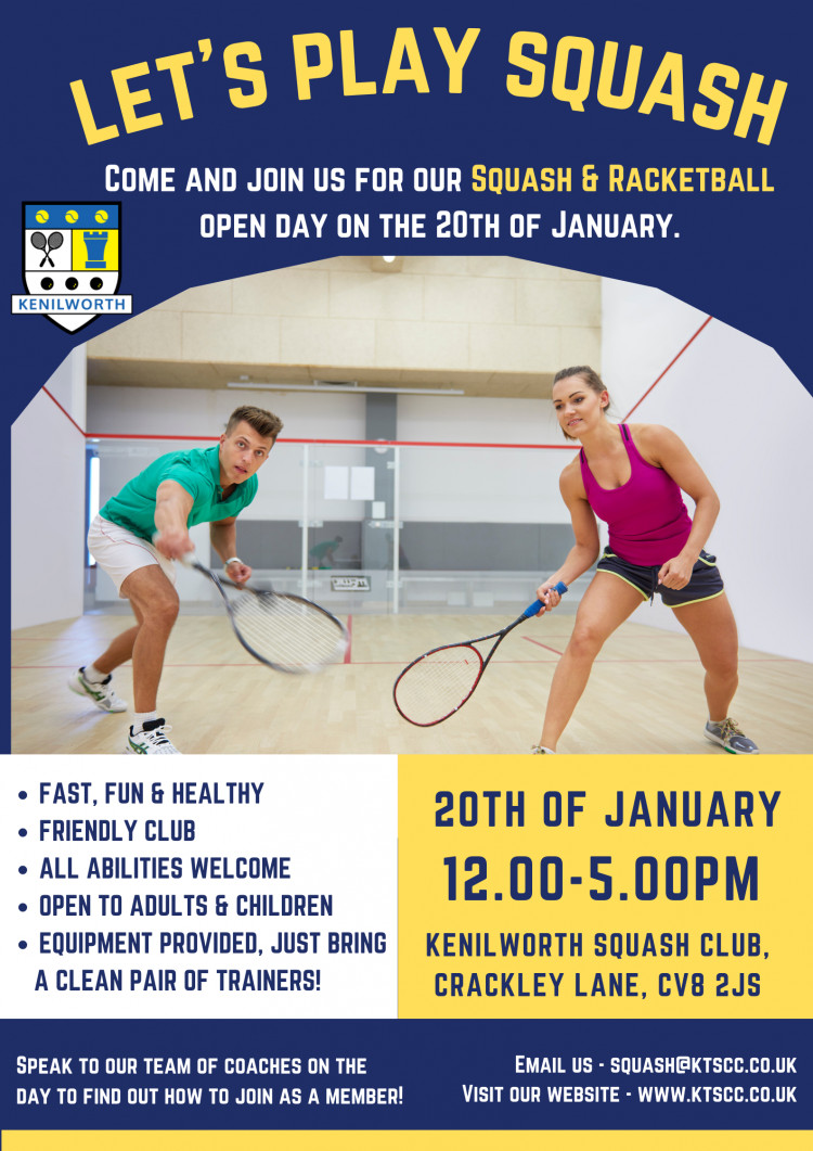 Let's Play is coming to Kenilworth Tennis, Squash & Croquet Club this weekend (image supplied)