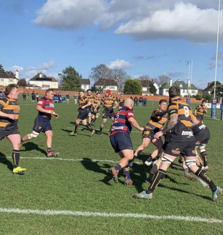Old Northamptonians 26-35  Letchworth: Legends hold firm in thriller. CREDIT: Letchworth Rugby Club 