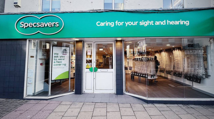 The 15-strong team at Specsavers Kenilworth is headed up by store director, Ambreena Ahsan (image supplied)