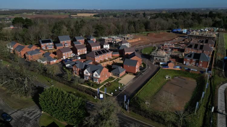 Some 30,000 new homes are expected to be built across South Warwickshire by 2050 (image via Miller Homes)