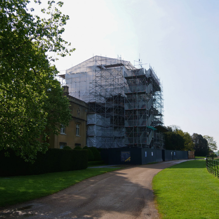 Scaffold Viewing Platform at Coughton Court