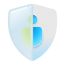 Microsoft Security shield illustrative icon