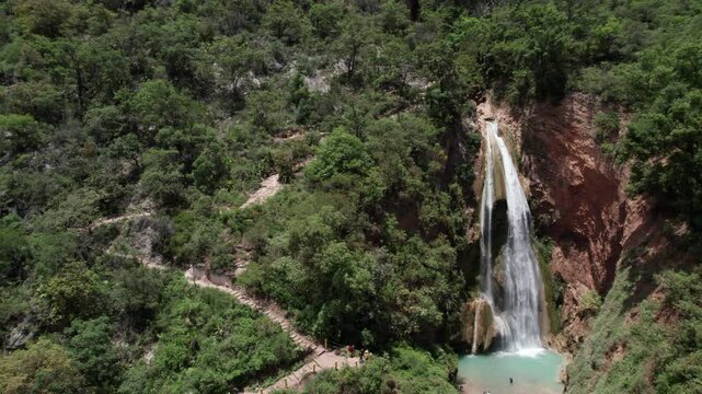 Apoala's Snake Tail Waterfall (Cascada Cola de Serpiente) DroneOut Apoala