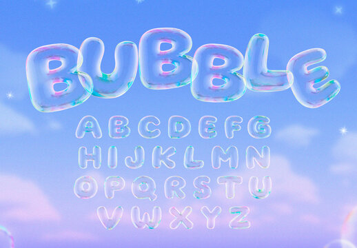 Bubble Text Effect