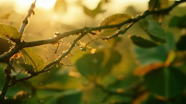 A closer look reveals an intricate network of branches and vines each one a vital part of this flourishing ecosystem.