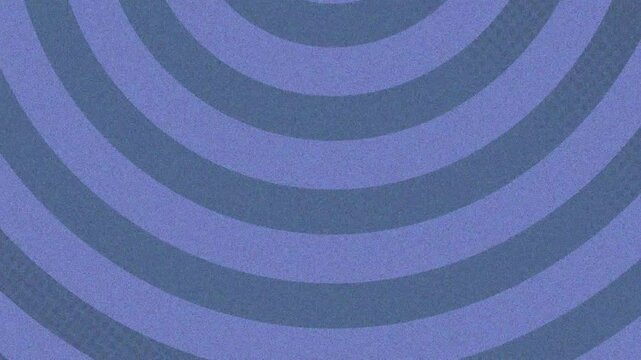 Animation of circles on blue background