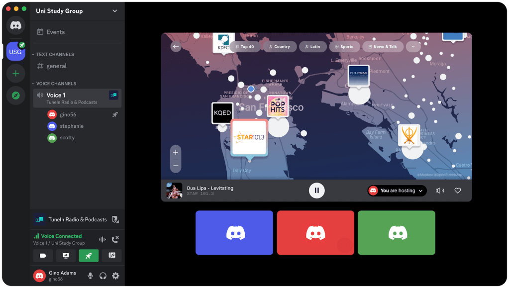 Discord and TuneIn partner to bring live radio to the social platform