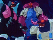 BirthHeadmasterJrs Decepticon Jrs in transtectors.jpg