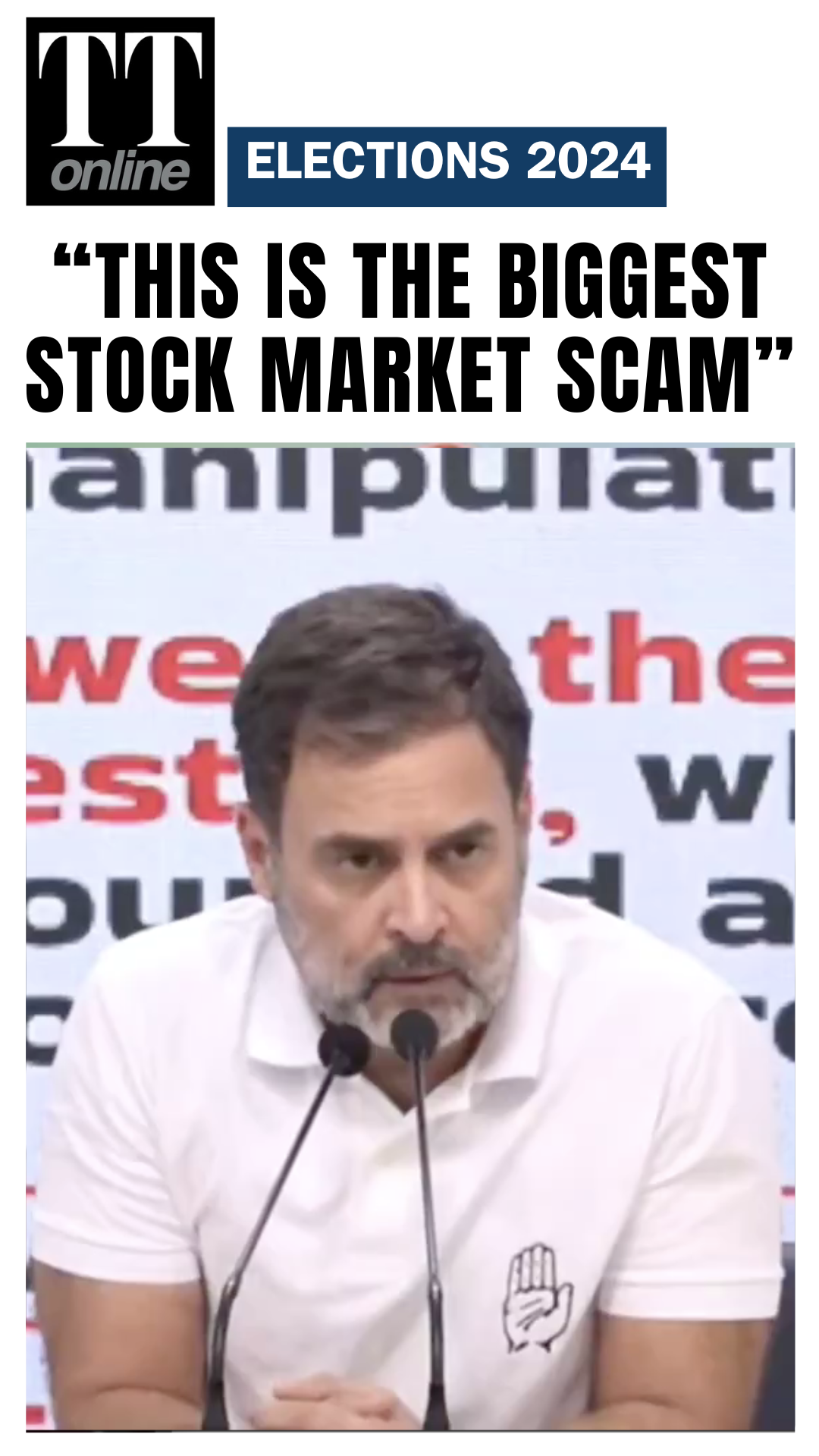 Congress Leader Rahul Gandhi Wants JPC Probe Into "Biggest Stock Market Scam"