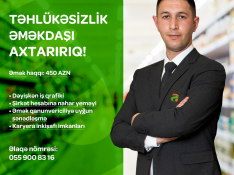 Təhlükəsizlik Əməkdaşlar tələb olunur Bakı