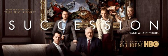 Succession TV show on HBO: season 1 ratings (canceled renewed season 2?)