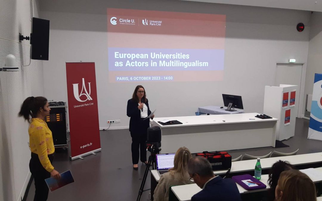 Conférence Circle U. Les universités européennes, actrices du multilinguisme en replay