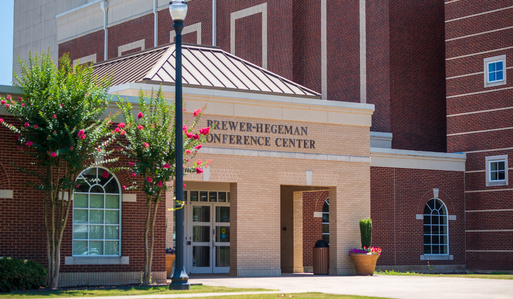 brewer hegeman conference center entrance