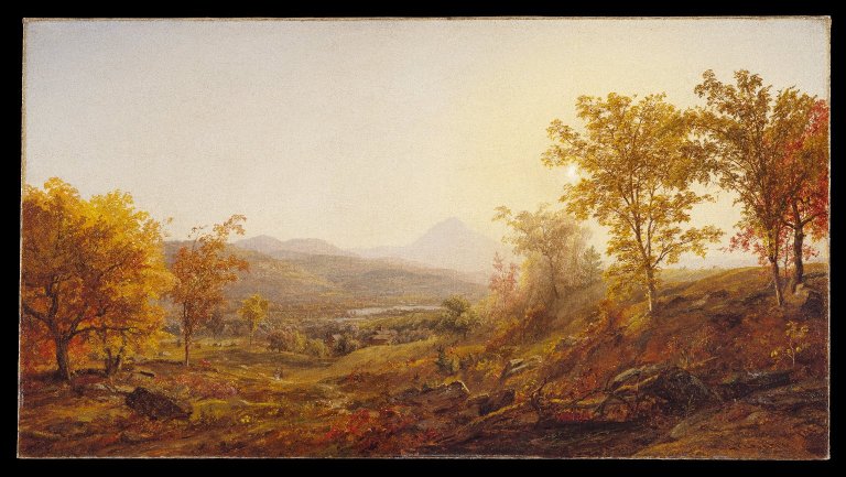 File:Brooklyn Museum - Autumn at Mount Chocorua - Jasper Francis Cropsey - overall.jpg