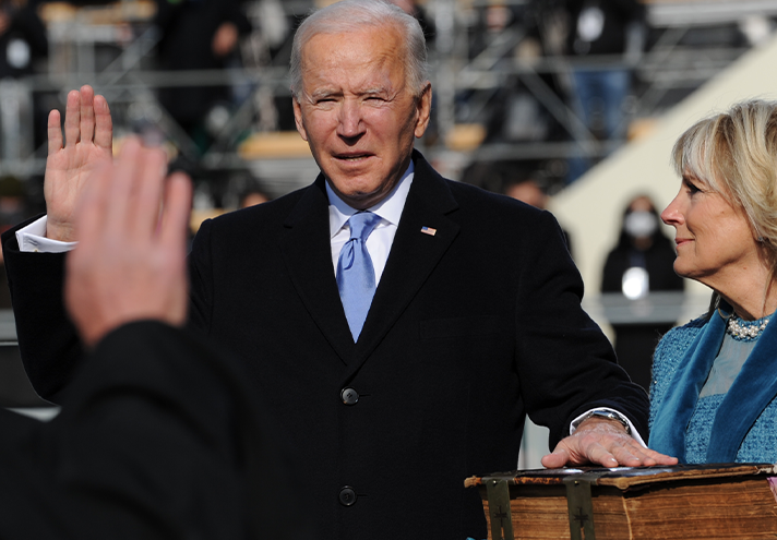 File:President Biden taking oath of office (cropped).png