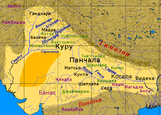 File:Map of Vedic India ru.png