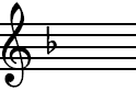 File:F Major key signature.png