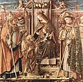 Deutsch: Die Übergabe des Schlüssels von Carlo Crivelli, c. 1488