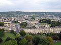 Northern side of Bath (with Royal Crescent)