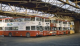 Reading Transport's Mill Lane depot.