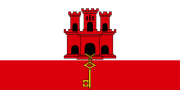 Flag of Gibraltar, UK