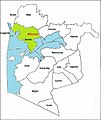 Situation du district de Bondo dans la province (1998 à 2007)