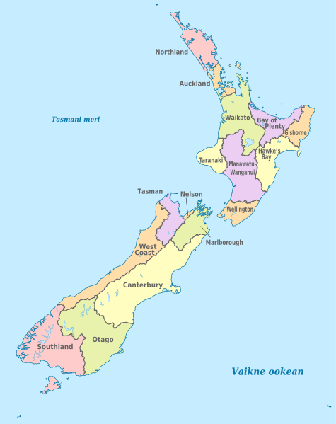 File:New Zealand, administrative divisions - et - colored.svg