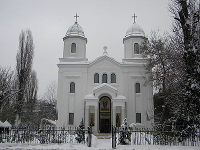 Română: Biserica „Sf. Nicolae Tabacu”, Calea Victoriei 180