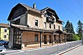 English: Train station on the Seeufer-Landesstrasse #22 Deutsch: Bahnhof an der Seeufer-Landesstraße 22