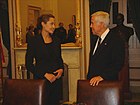 Lugar meeting with Angelina Jolie.