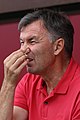 Willi Ruttensteiner (ÖFB-Sportdirektor) beim Beobachten des Trainings Willi Ruttensteiner (sportdirektor of the ÖFB) watching the training