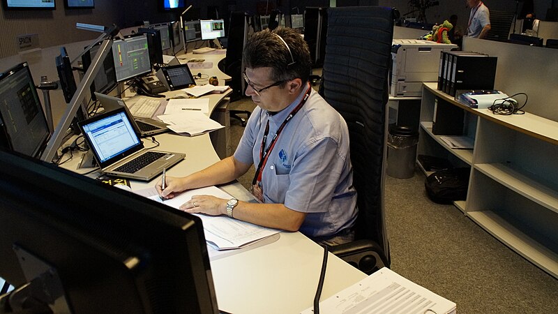 File:Team in Main Control Room (19539985580).jpg