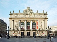 La façade de l'Opéra de Lille