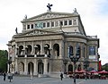 Old Opera house in Frankfurt am Main (Pegasus on the roof by Brunow)
