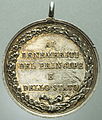Rovescio della Medaglia dei Benemeriti del Principe e dello Stato istituita da Maria Luigia Duchessa di Parma nel 1836
