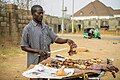 * Nomination A man sells suya in the Asokoro section of Abuja, Nigeria. By User:FischerFotos --Andrew J.Kurbiko 07:49, 19 January 2021 (UTC) * Promotion  Support Good quality. --Aristeas 09:57, 27 January 2021 (UTC)