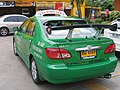 Green taxi in Silom area