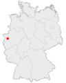 Location of Moers