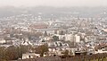 Trier, uitzicht vanaf de Petrisberg op de stad Trier.