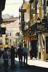 Calle del centro de Cáceres